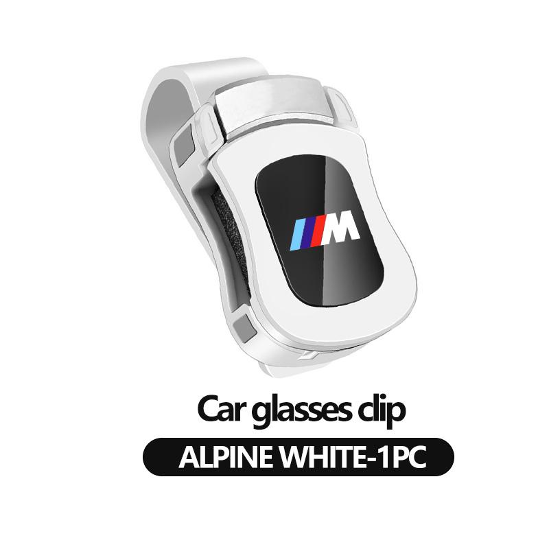 Car Sun Visor Glass Holder Auto Storage Clip Sunglasses Holder For BMW 1 3 5 7 Series M F01 F20 F10 F13 E52 E53 E60 E93
