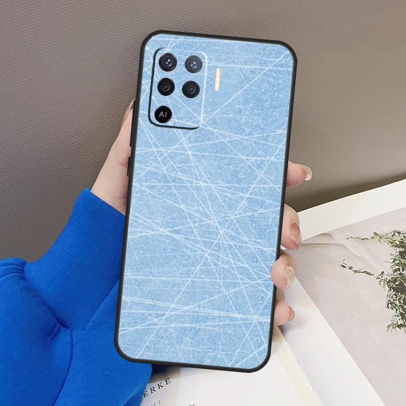 Ice Hockey Rink Sport Case For Oppo A77 A57 A17 A60 A80 A40 A74 A54 A94 A78 A98 A18 A38 A58 A96 A76 A16 A15 A5 Pro