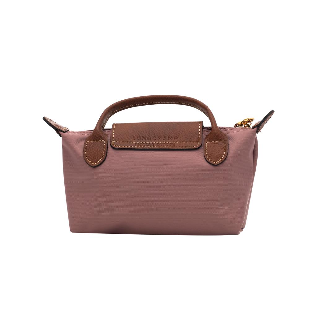 Longchamp Borsa Mini Pliage a Forma di Raviolo con Cerniera Metallica e Chiusura a Bottone Automatico Borse da Donna Rosa Loto 34175089P13