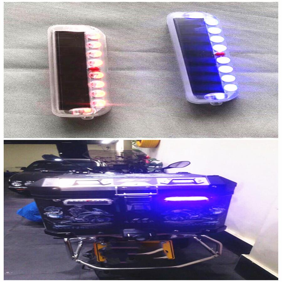 For Travelled Box Package LED Reflecting light For R1200GS F800GS F700GS F650GS