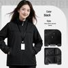 Custom Logo Integrated Down Cotton Ski Jacket - Autumn/Winter Employee Uniform for Corporate Groups and Car 4S Shops.