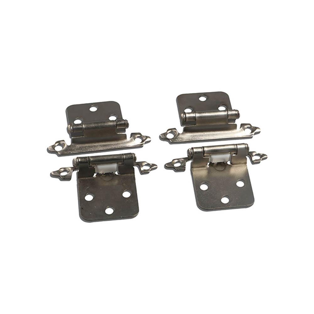 

2pcs Overlay Spring Hinges Self Closing Mount Kitchen Cabinet Hinges Self Closing Hinge Cabinet