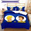 3pcs Funny B-Beavis and Butt-Head pattern bedding set duvet cover set includes duvet cover &pillowcases, perfect all season bedroom decoration & gift