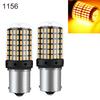 2 stk Canbus 1156/7440 3014 144SMD LED-blinklys for bil Bremselampe
