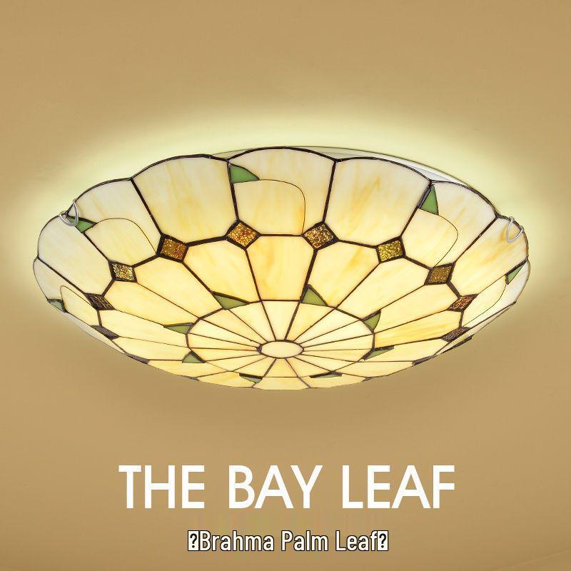 

Круглый светодиодный потолочный светильник - Средиземноморский стиль, стиль американской кантри для гостиной, столовой или спальни