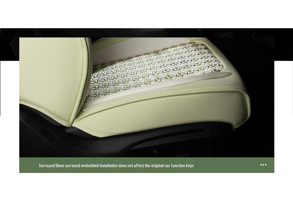 Ice Silk Seat Cover for Great Wall Fengjun 5 - All-Season, Full Surround, Universal Fit for European Trucks