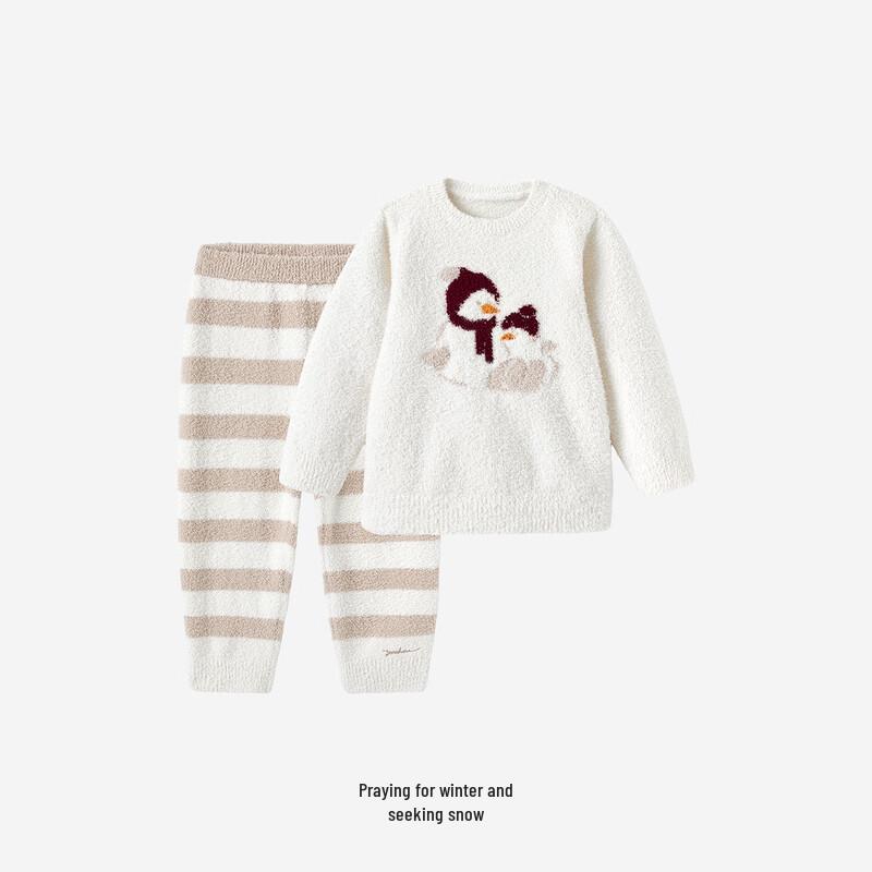 YEEHOO Kids' Warm Fleece Pajama Set
