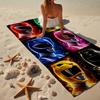 Power Heroic Might Beach Towel, Super Soft Microfiber, Gift for Her/Him, Birthday, for Pool, Beach, Travel, Home Decor Fan gifts