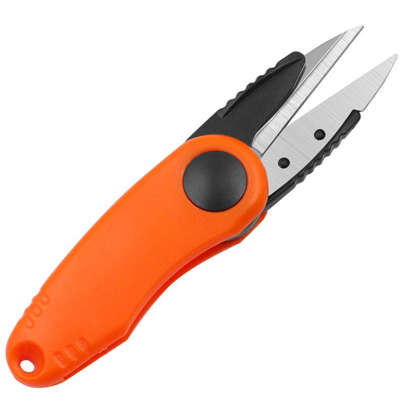 Stainless Steel Folding Fishing Line Scissors - Multi-purpose Fishing Gear Accessory
