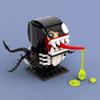 Building Block Compatibility, Venom, Assembling Small Particles, Assembling Educational Building Block Toys, Birthday Gift Square Head Boy