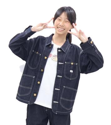 Lee Loco Indigo Sizes Kids' Jacket/Coverall, Blue, 110-160cm