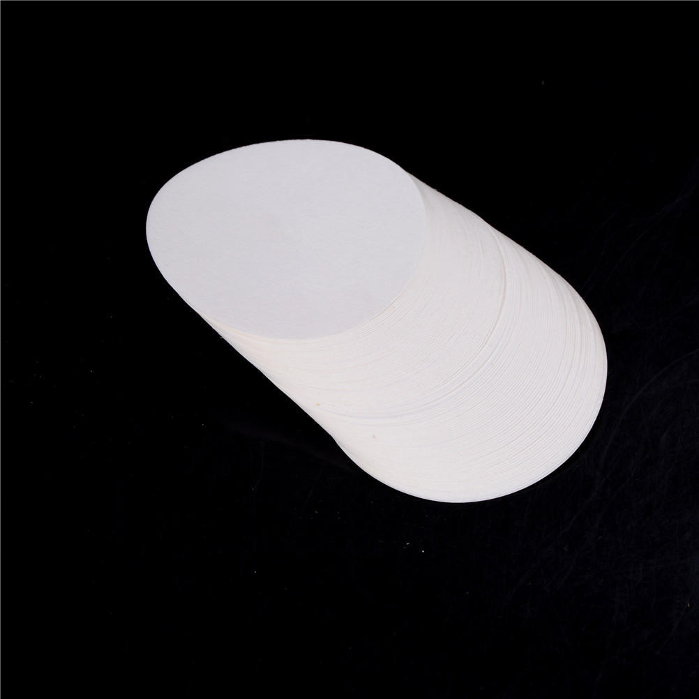 100Pcs Filter Paper 9Cm Medium Speed Filter Paper Lab Filtration