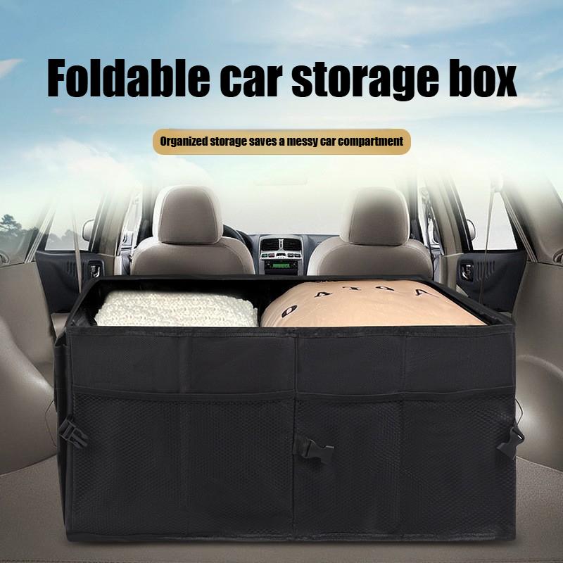 Car Trunk Organizer Big Capacity Eco-Friendly Super Durable Collapsible Cargo Storage Tool Auto Trucks Trunk Box Car Storage Box