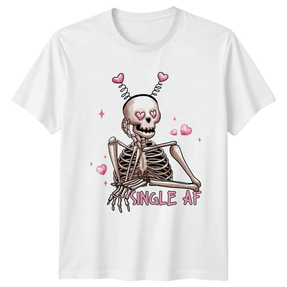 Single AF Unisexs TShirt Valentines Day Gift For Her S