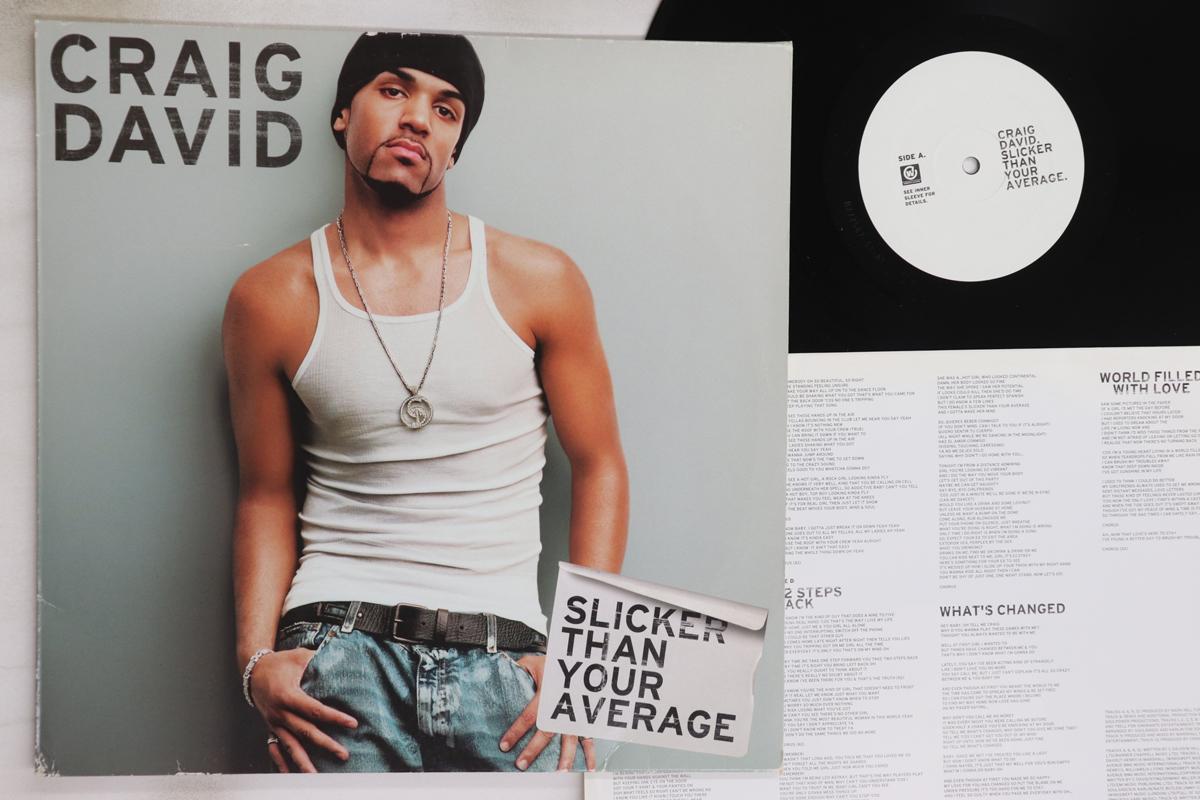 

LP Пластинка CRAIG DAVID - Slicker Than Your Average TWR00251 WILDSTAR 2002 Европа Рэп и хип-хоп/R&B Б/у