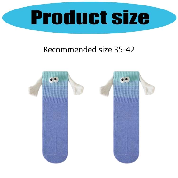 Magnetic Holding Hand Socks,Valentine Day Gifts Funny Couple Socks Magnetic Suction Doll Socks Boyfriend Girlfriend Sock