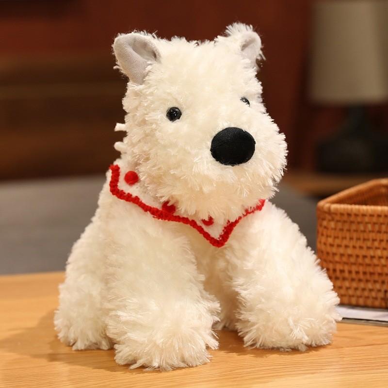 Cute West Highland White Terrier Cure Little Dog Stuffed Toy Cartoon Gift Girl