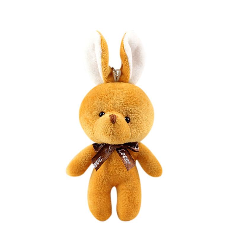 Plush Soft Premium Bunny Keychain In Various Colors Perfect For Wedding Tossing