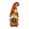 Niedliche Zimmerpflanzentopf-Topper Häkel-Gnom-Figur, Handgefertigte Gestrickte Puppe mit Topfpflanzen, Frühlings-Kunsthandwerk-Sammlerstücke Sommer Schwedischer Tomte
