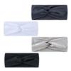 Trendy Unisex Solid Color Elastic Headband - Casual & Comfortable Hair Accessory