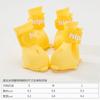 Pet Rain Boots Dogs Cats Waterproof Silicone Shoe Covers Anti-Slip Durable Cartoon Design Small Medium Large Sizes