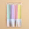 New Birthday Candle Happy Encounter A3 Slender Colored Crystal Spiral 12 Boxed Party Candles