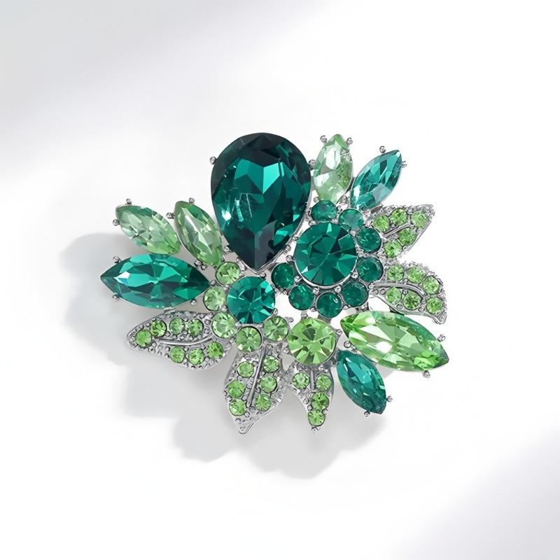 

Хрустальная брошь, Легкая роскошь, Нишевая, Высококлассное чувство дизайна, Изысканная и модная брошь для костюма