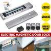 DC 12V AC100-240V 280KG 600LB System Electric Magnetic Door Lock Access & 3 Remote