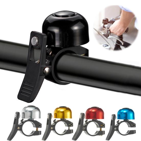 

Велосипедный звонок Классический велосипедный звонок с пружинным прозрачным громким звуком в стиле ретро Простота установки на руль из алюминиевого сплава