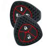 Silicone Car Key Case Cover For Toyota Auris HiLux Corolla Fortuner Prado Verso Camry Yaris Vitz Vios Ractis 2/4 Button