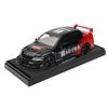 Mitsubishi EVO Model Alloy 1/32 Simulated Jdm Sports Car, Children's Toy Collection Model Ornaments for Boys Gifts