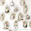 Jules Enkeli Christmas Tree Set of Champagne Gold Ornaments, 5cm, 16,