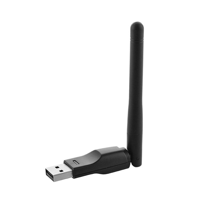 150Mbps USB WiFi Adapter 2.4G Wireless Network Card LAN Wi-Fi Receiver Dongle with Rotatable Antenna 802.11 B/g/n 8188ETV For PC Laptop