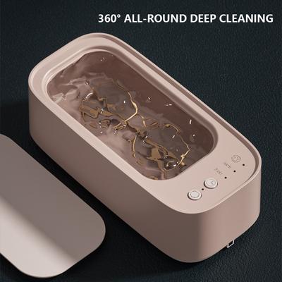 Ultrasonic Cleaner 3 Gear Jewelry Eyeglasses Watches Cleaner for Cleaning Eyeglass/Braces/Comb/Razor/Makeup Brush/Pacifier Clean