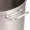 Endo Shoji Commercial TKG PRO Stockpot (without lid), 30cm, Induction Cooktop Compatible, Stainless Steel, AZV6630