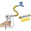 Spray Applicator Extension Rod Flexible Extension Wand 11.1cm Stainless Steel Spray Applicator Nozzle Kit For Spraying Work