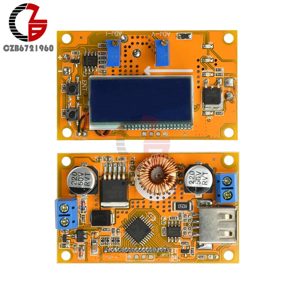 

DC-DC LCD Screen Step-Down Power Module 8V-36V to 1.25V-32V 4.2A DC High-Power Adjustable Buck Converter