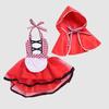 0-24M Newborn Red Cloak Costume Cotton Newborn Tutu Dress Cloak Outfits  Cosplay