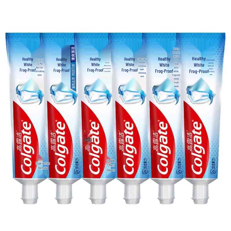 Colgate Dual-Effect Fresh Mint Toothpaste 6-Pack