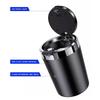 Car Stickers For Alfa Romeo Car Ashtray Cigarette Ash Holds Cup LED Light Automotive Ashtray For Alfa Romeo 159 Giulietta Stelvi