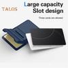Magnetic Wallet Phone Holder 3 Cards Secure Stand Slot Card Holder for IPhone Multi-Functional Adjustable Phone Stand for MagSafe Cases