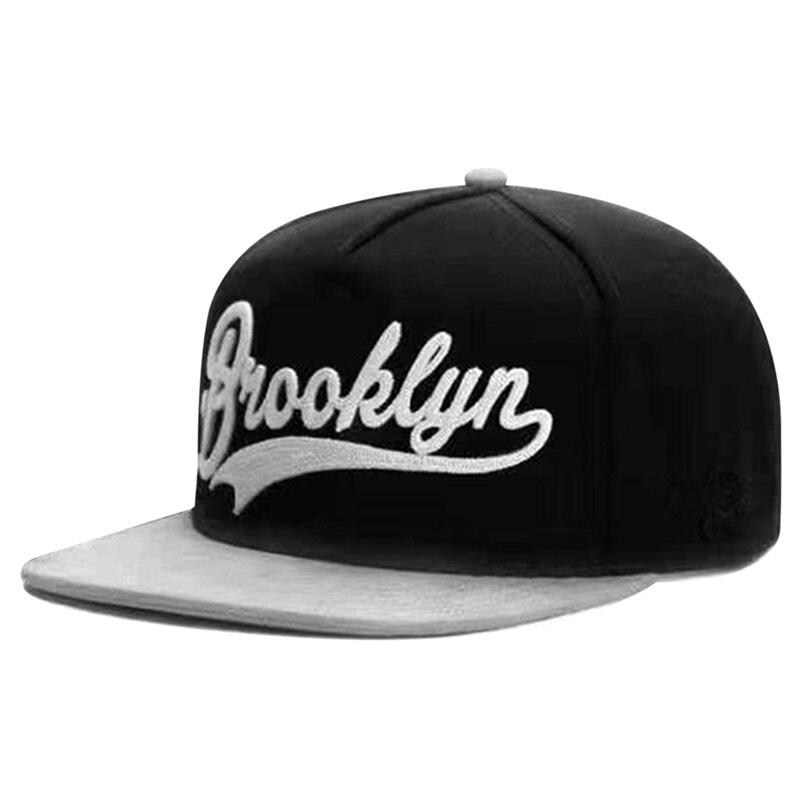 

Unisex Brooklyn Embroidery Hip-Hop Hats Outdoor Adjustable Casual Baseball Caps Sunscreen Hat