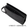 Second Bag A5 Bolton 702232 Clutch Bag Cowhide Leather Black [TAKEO KIKUCHI] Men's 01
