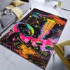 1PC Aliens and UFO Printed Carpet for Bedroom Living Room Bedside Sofa Floor Mat Modern Home Decor Area Rug Machine Wash