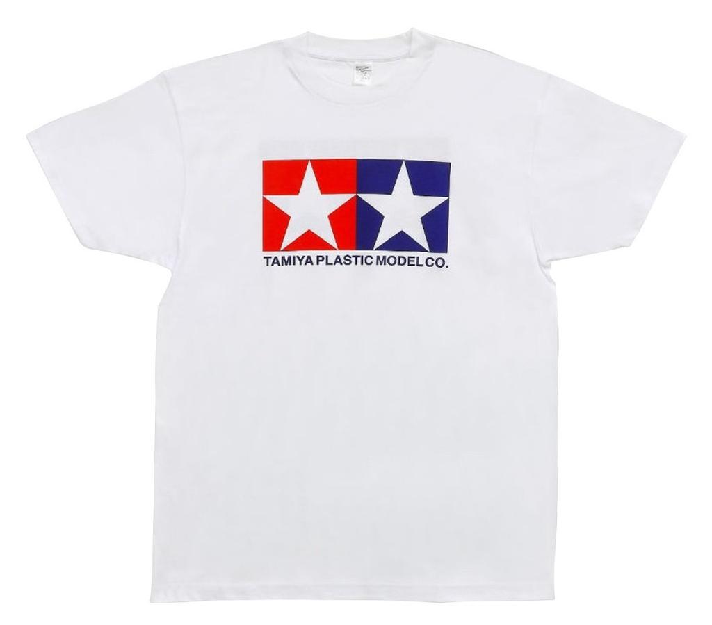 Tamiya Original Goods Tamiya White Cotton 66713 T-Shirt (XL)