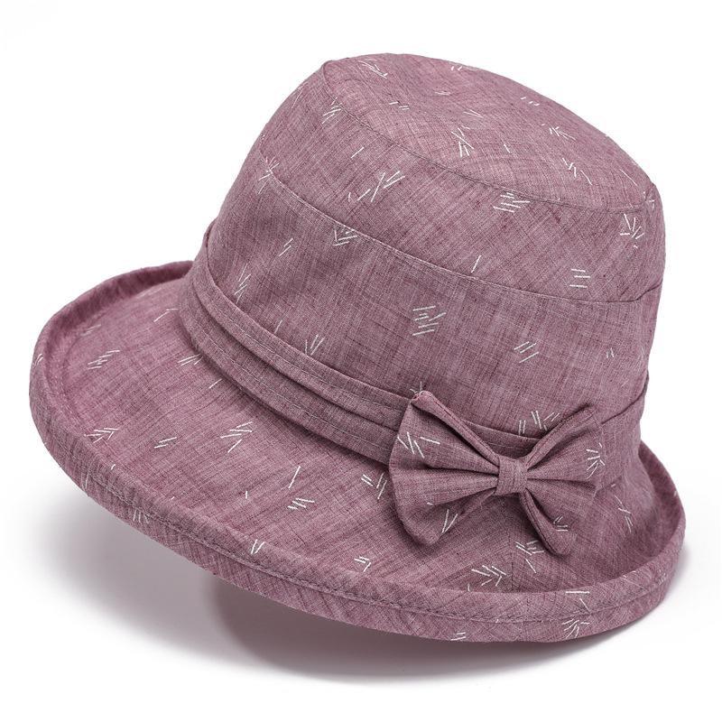 Foldable hat women's spring and autumn sun hat summer sun protection basin hat fisherman cool hat