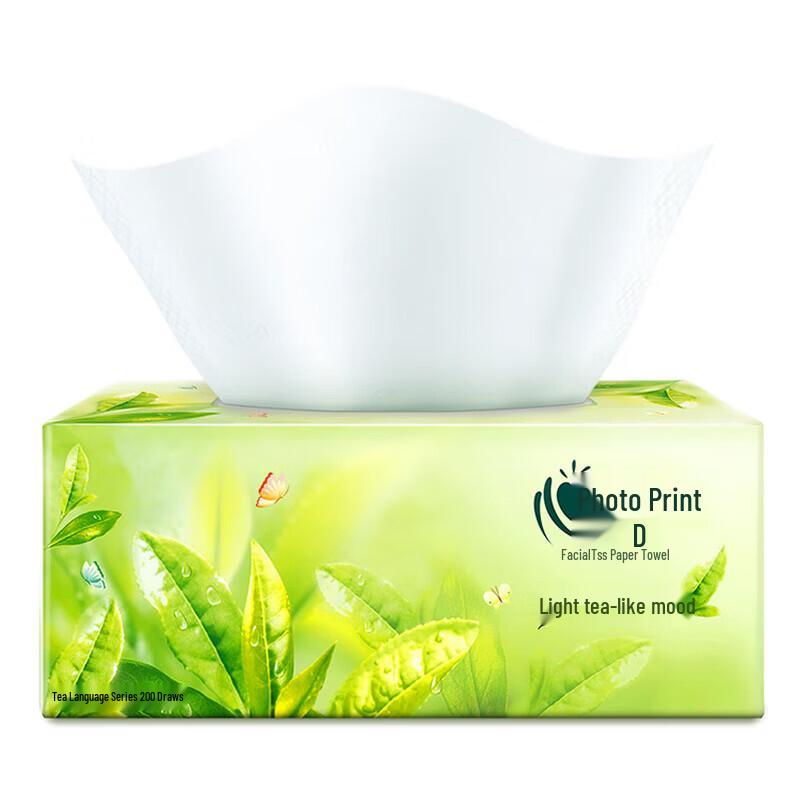 Heart Seal Tea Scented Facial Tissues