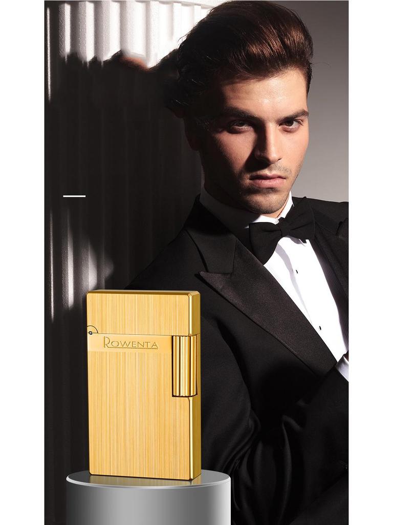**New Good Luck Retro Flint Lighter**: Creative Side-Slip Ignition with Old-Fashioned Charm
