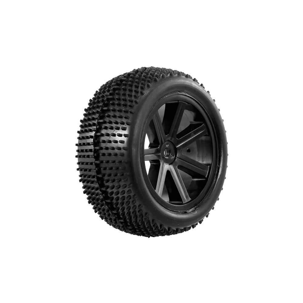 4 Pcs Pneus En Caoutchouc 1/10 Pour Voiture De Course RC Pour HSP Redcat Traxxas Tamiya Hpi Rc