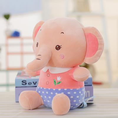 Elefantenpuppe, Plüschtier, Pressbettpuppe, Sitzhaltung, Babyelefantenpuppe, Geburtstagsgeschenk